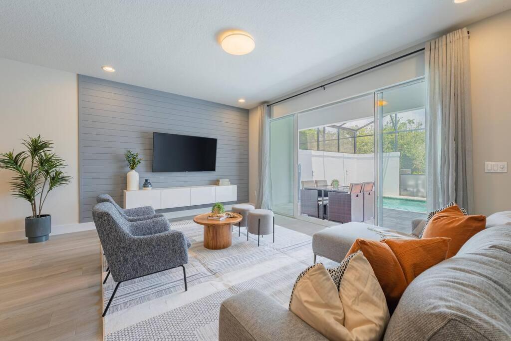 奥兰多**Brand New** Luxurious Decor Townhouse With Private Pool Hit17145别墅 外观 照片