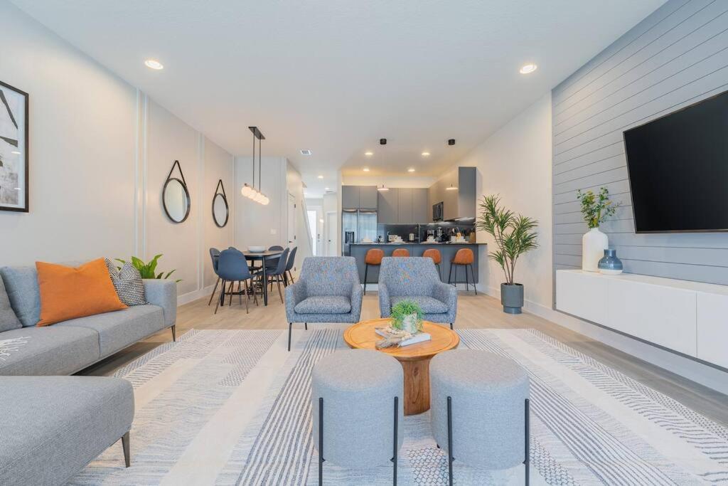 奥兰多**Brand New** Luxurious Decor Townhouse With Private Pool Hit17145别墅 外观 照片
